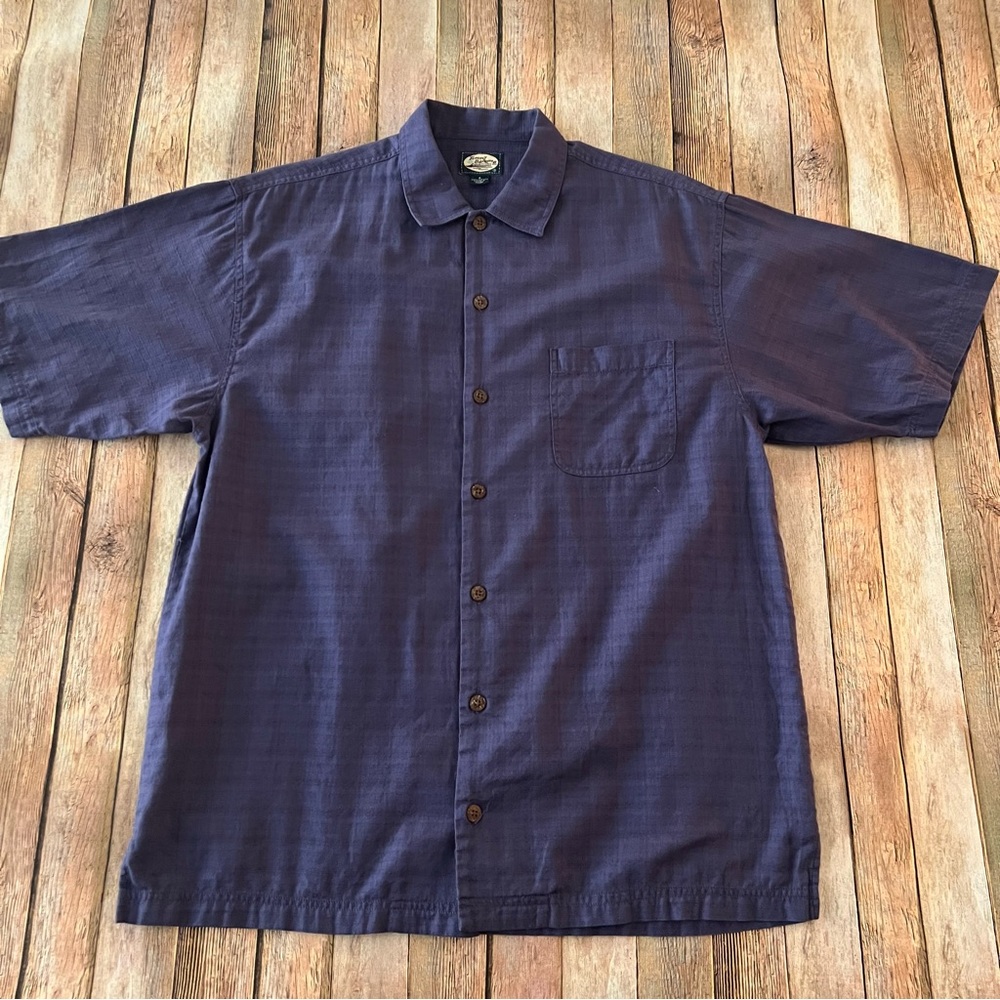 Tommy Bahama mens short sleeve casual button down shirt | size small